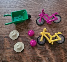 velo, casque, brouette, chapeau , LEGO city