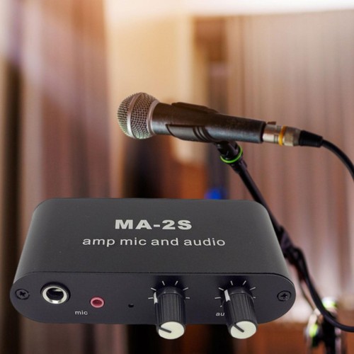 Amplificateur microphone à - de,