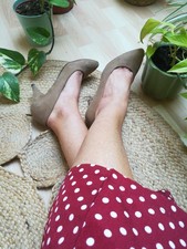 Escarpins 38 à talons 7,5cm chaussures femme velours marron