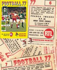FOOTBALL 77  PANINI ligue championnat de France 1 sticker neuf original au choix