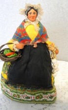 Doll handmade Santon ancien