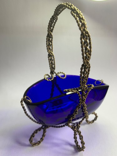 Panier tressé laiton - , &