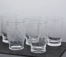 Set de 5 verres à eau en