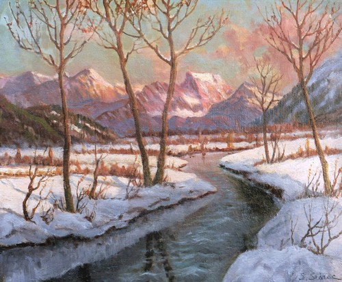 Serge sedrac tableau paysage - tableau,