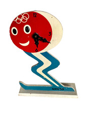 PENDULETTE SCHUSS Mascotte des JEUX OLYMPIQUES de 1968 à GRENOBLE JO 68