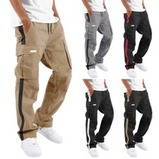 Pantalon De Jogging Décontracté Pour Hommes Pantalon De Survêtement Cargo /