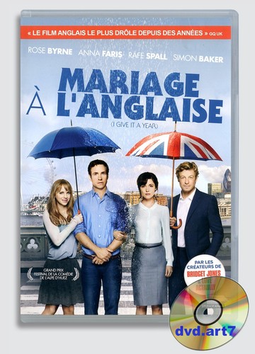 Dvd mariage anglaise - mariage,