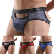 Sous-vêtements hommes vêtements de nuit slip gay fesses string jockstrap linge