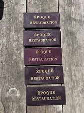 Lot Antiquaire Cuir Petit Fer