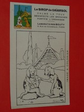 CHROMO 1930 SIROP GAÏARSOL