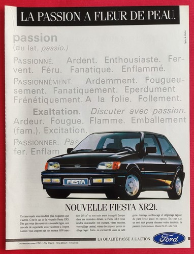 Publicité presse - de,