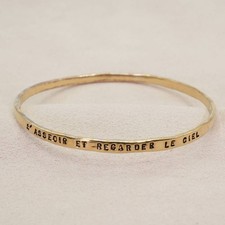 Serge Traval Gold Bangle
