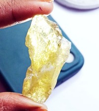Topaze Jaune Naturelle Du
