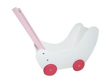 Poussette En Bois Blanche