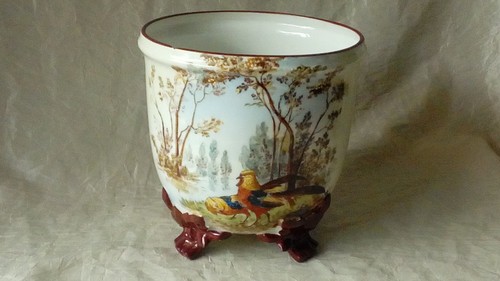 Cache pot tripode - pot, en
