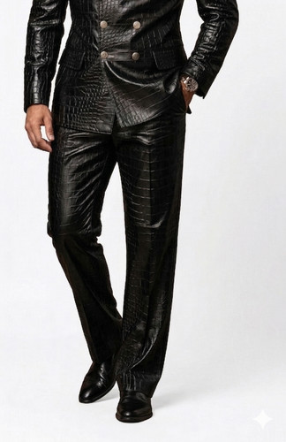Pantalon homme 100 cuir - pantalon,