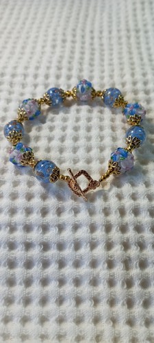 Bracelet perles murano - bracelet,