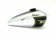 Réservoir d'essence BSA M20 modèle civil peint en noir et chrome / CONVIENT POUR