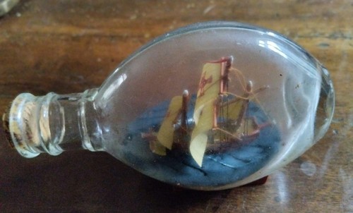 Bateau bouteille trois - bateau, bouteille,