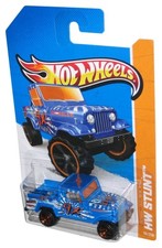 Hot Wheels HW Stunt (2012) Jeep Scrambler Bleu Voiture Jouet 78/250