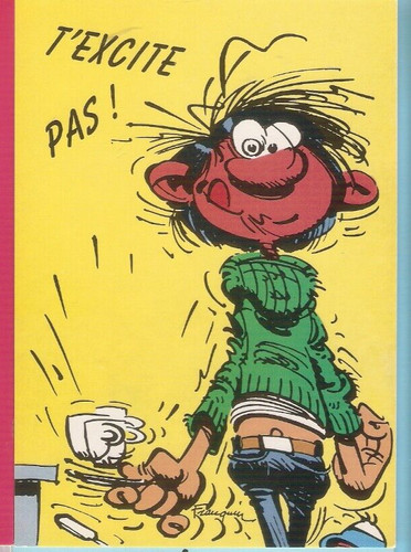 Franquin carte postale - franquin,