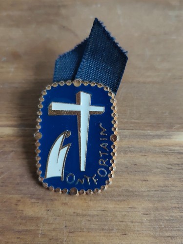Badge religieux pélerinage - religieux, "pélerinage