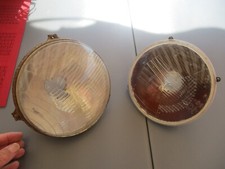 Verre Parabole d'Ancien Phare Automobile EUROCOD DUCELLIER E2+ CIBIE 253 E2