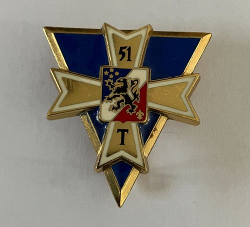 Réf insigne militaire 51 - réf,