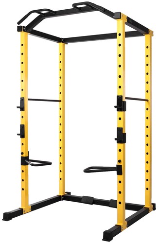 Power cage squat rack lat - power,