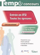 Entrée en IFSI : Toutes les