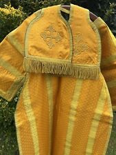 Chape & Chasuble & Etole  &  Croix & Vêtement Liturgique Prêtre Messe