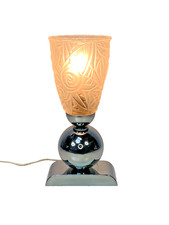 LAMPE ART DÉCO MONTURE MÉTAL