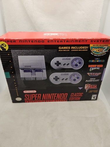 Nintendo super nes classic - super,