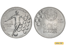 Portugal 2,5 Euro 2018 - COUPE