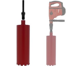 Couronne diamant Ø 140 mm avec adaptateur pour perceuse et perforateur SDS-max