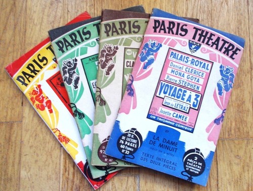 Lot revues paris théatre - 4,