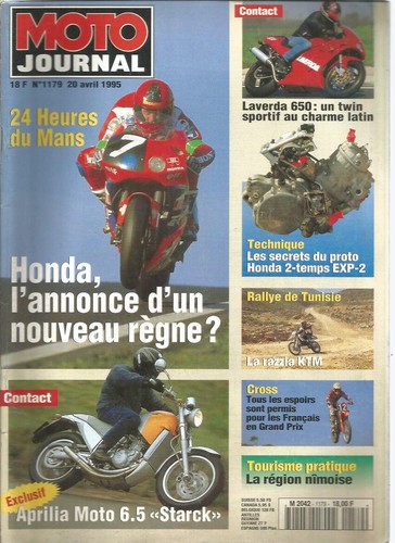Moto journal 1179 aprilia - moto,