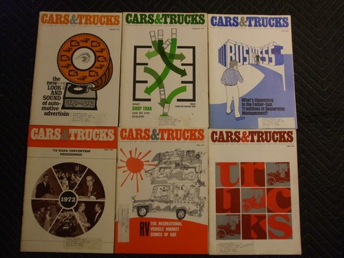 Cars trucks magazine 1972 - magazine,