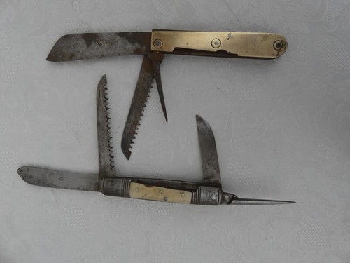 Anciens couteaux pliants - anciens,