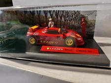 1/43 MICHEL VAILLANT LEADER SPORT LE MANS 92 DIORAMA ALTAYA SOUS PLEXI