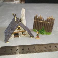 Le village d'Astérix Plastoy ATLAS - figurine en plomb - la hutte d'astérix