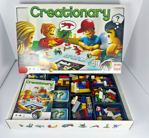 Lego creationary board game - lego,