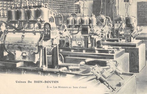 Cpa usines dion - 92, de
