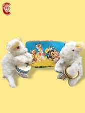 jouets ancien automate vintage mécanique tôle carton CARL west germany + boîte