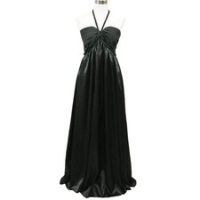 Robe de soirée longue noire