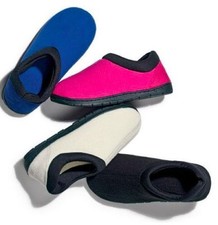 Unisex Memory Foam Slippers - Mens or Ladies - BLUE ONLY - Size Small