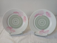 2 assiettes à dessert