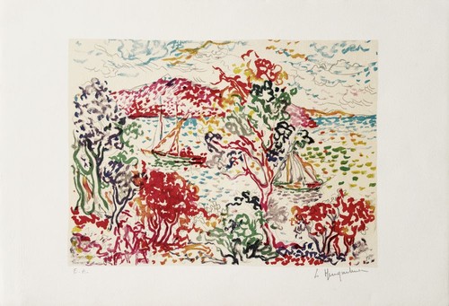 Lucien neuquelman lithographie - lucien,
