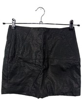 Jupe cuir synthétique - h&m,