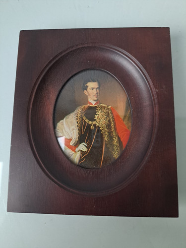 Vieux cadre bois - en,